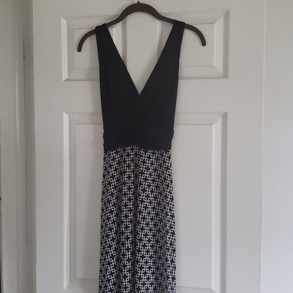 Ladies Maxi Dress with Criss Cross Back